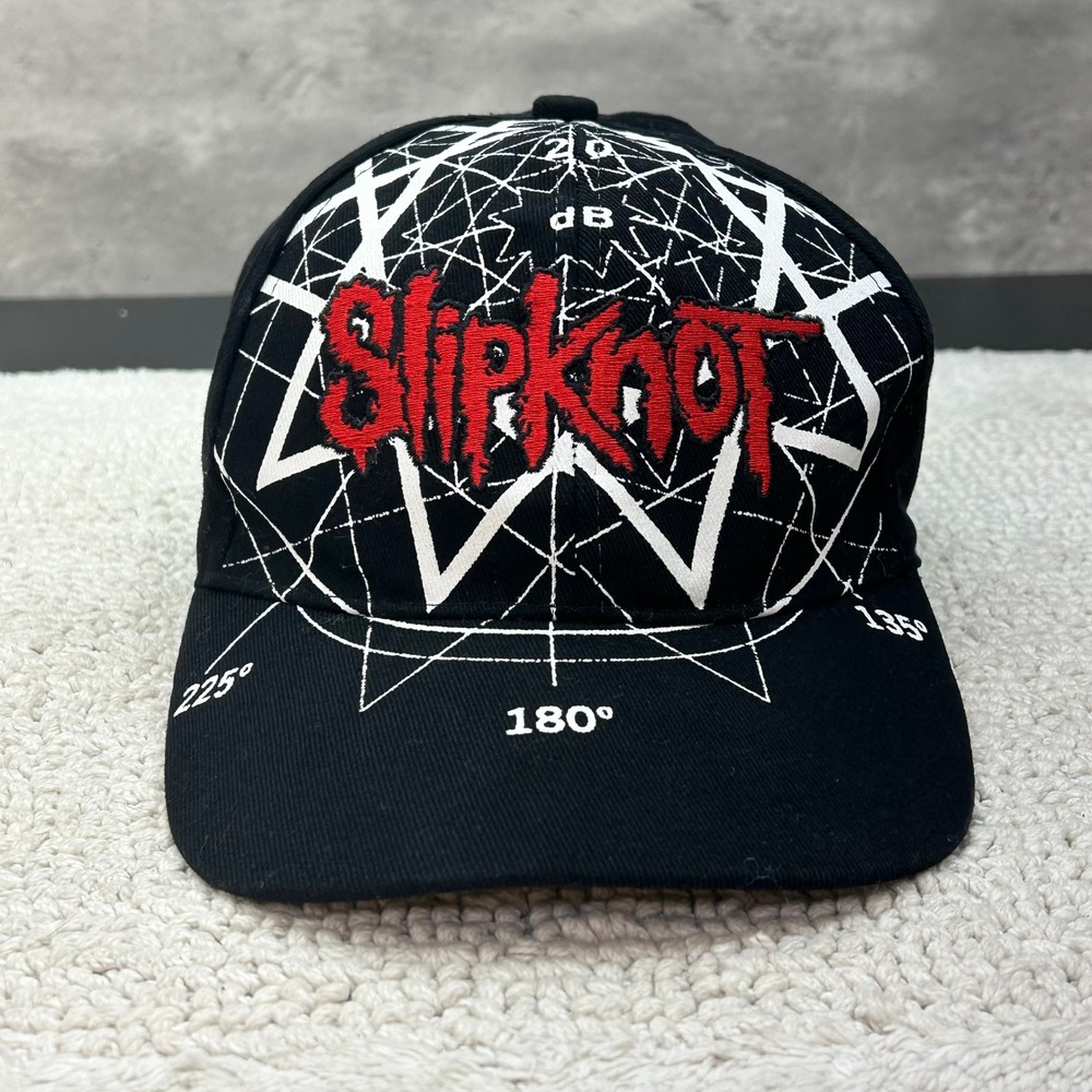 Slipknot Pentagram Fitted Stretch Hat OSFA Heavy Metal Band Cap Nu Alternative
